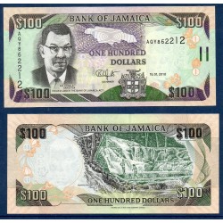 Jamaique Pick N°84e, Billet de banque de 100 dollars 2010