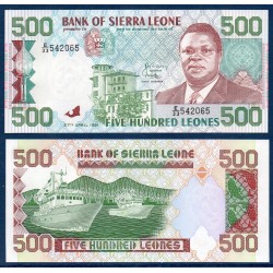 Sierra Leone Pick N°19, Billet de banque de 500 leones 1991