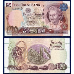 Irlande du nord Pick N°137c, First Trust Bank Billet de Banque de 20 pounds 2009