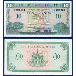 Irlande du nord Pick N°332a, TTB Ulster bank Billet de Banque de 10 pounds 1990