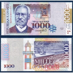 Haïti Pick N°278f, Billet de banque de 1000 Gourdes 2015