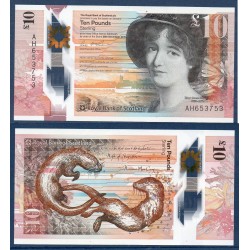 Ecosse Pick N°371, Billet de banque de 10 pounds 2016 Royal Bank of Scotland