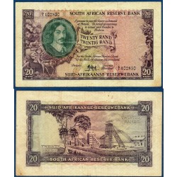 Afrique du sud Pick N°108a, Billet de banque de 20 rand 1961
