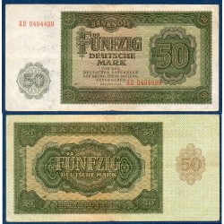 Allemagne RDA Pick N°14b, Billet de banque de 50 Mark 1948