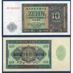 Allemagne RDA Pick N°12b, Billet de banque de 10 Mark 1948