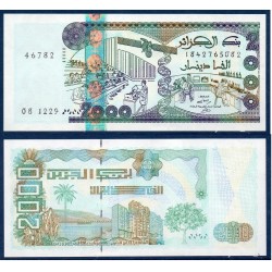 Algérie Pick N°144, Neuf Billet de banque de 2000 dinar 2011