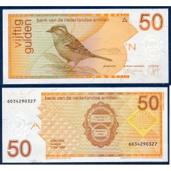 Antilles Néerlandaises Pick N°25c, Billet de banque de 50 Gulden 1994