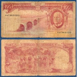 Angola Pick N°94, Billet de banque de 100 Escudos 1962