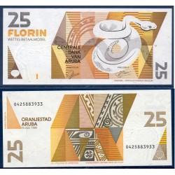 Aruba Pick N°12, Billet de banque de 25 Florin 1993
