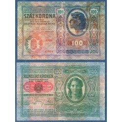 Autriche Pick N°55a, TB Billet de banque de 100 Kronen 1919