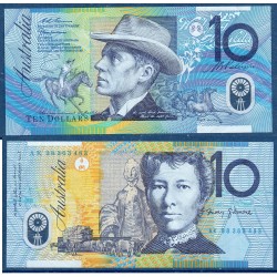 Australie Pick N°52b, Billet de banque de 10 Dollars 1997-1998