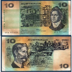 Australie Pick N°45e, B Billet de banque de 10 Dollars 1985