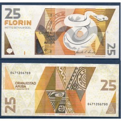 Aruba Pick N°17c, Billet de banque de 25 Florin 2012