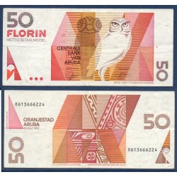 Aruba Pick N°13, Billet de banque de 50 Florin 1993