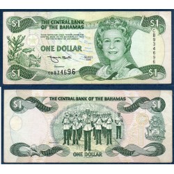 Bahamas Pick N°57a, Billet de banque de 1 dollar 1992