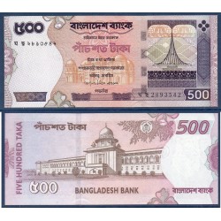 Bangladesh Pick N°45h, Neuf Billet de banque de 500 Taka 2008