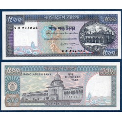 Bangladesh Pick N°30b, Billet de banque de 500 Taka 1983