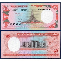 Bangladesh Pick N°28a, Billet de banque de 50 Taka 1987