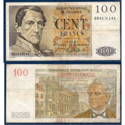 Belgique Pick N°129b, Billet de banque de 100 Francs Belge 15.5.1954