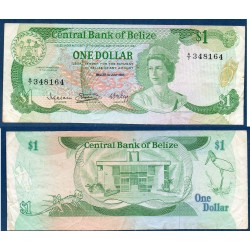 Belize Pick N°43, TTB Billet de banque de 1 dollar 1983