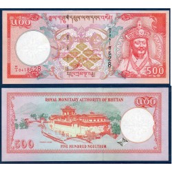 Bhoutan Pick N°26 Billet de banque de 500 Ngultrum 2000