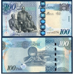 Botswana Pick N°33c Neuf Billet de banque de 100 Pula 2012