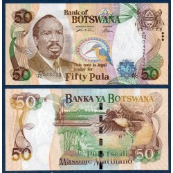 Botswana Pick N°28a Billet de banque de 50 Pula 2005