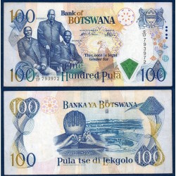 Botswana Pick N°23a, TTB Billet de banque de 100 Pula 2000