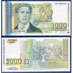 Bulgarie Pick N°106a, Billet de banque de 1000 Leva 1996