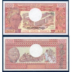 Cameroun Pick N°15d, Neuf Billet de banque de 500 Francs 1983