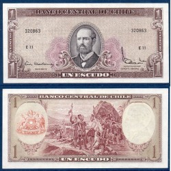 Chili Pick N°135d, Billet de banque de 1 escudo 1962