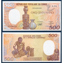 Congo Pick N°8, Billet de banque de 1000 francs 1964