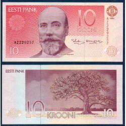 Estonie Pick N°72b, Billet de banque de 10 Krooni 1992