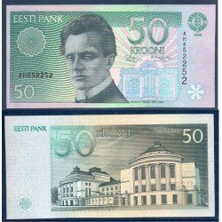 Estonie Pick N°78a, Billet de banque de 50 Krooni 1994