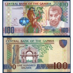 Gambie Pick N°29c, Billet de banque de 100 Dalasis 2006-2018