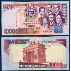 Ghana Pick N°35c, Neuf Billet de banque de 10000 Cedis 2006