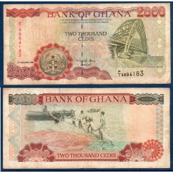 Ghana Pick N°30b, TB Billet de banque de 2000 Cedis 1995