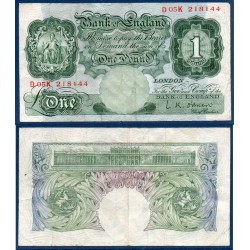 Grande Bretagne Pick N°369c TB+ Billet de banque 10 shillings 1955-1960