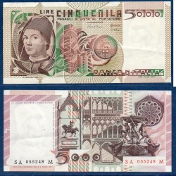 Italie Pick N°105b, Billet de banque de 5000 Lire 1980-1982