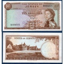 Jersey Pick N°7a, Billet de banque de 10 shillings 1963