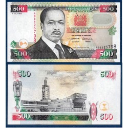 Kenya Pick N°33, Billet de banque de 500 Shillings 1995
