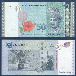Malaisie Pick N°49, neuf Billet de banque de 50 ringgit 2007