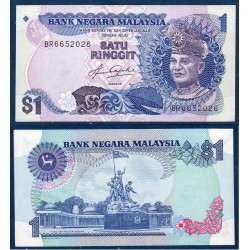 Malaisie Pick N°19, Billet de banque de 1 ringgit 1982-1984