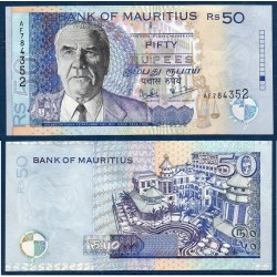 Maurice Pick N°50b, TTB Billet de banque de 50 Rupees 2001