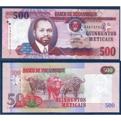 Mozambique Pick N°147a, Neuf Billet de banque de 500 meticais 2006