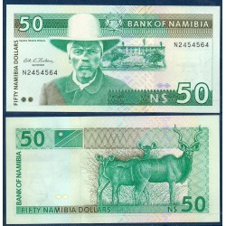 Namibie Pick N°2a, Billet de banque de 50 Dollars 1993