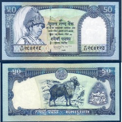 Nepal Pick N°48b, Billet de banque de 50 rupees 2002-2005