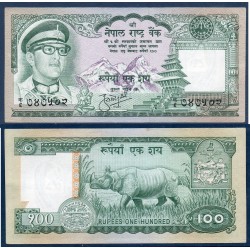 Nepal Pick N°26, neuf Billet de banque de 100 rupees 1974