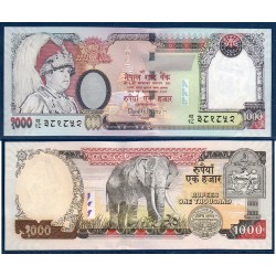 Nepal Pick N°51b, Billet de banque de 1000 rupees 2002-2005