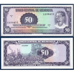 Nicaragua Pick N°131, Billet de Banque de 50 Cordobas 1979